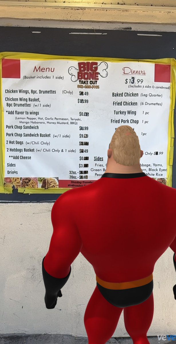 risingstarlarry's tweet photo. Mr incredible said he heard about #bigbone restaurant and had to stop by to
Get some @veve_official https://t.co/verWcaDOk5