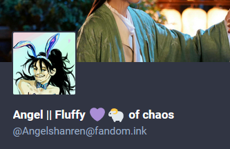 Angel || fluffy purple 🐑 of chaos tweet media