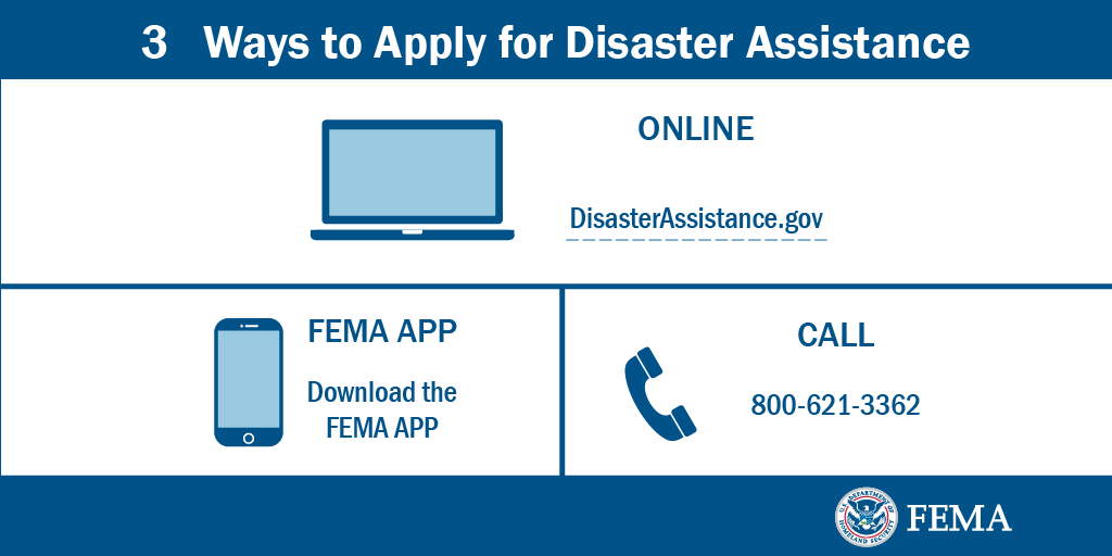 #Vermont flooding update:

If you were affected by recent flooding, you may be eligible for federal assistance to help cover disaster-related costs. 

3 ways to apply:

💻 Visit DisasterAssistance.gov
📲 Download the FEMA App ready.gov/fema-app
☎️ Call 1-800-621-3362

1/2