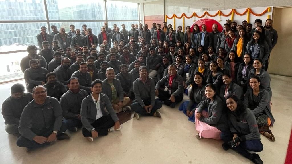 Congratulations and *thank you* to everyone who worked on Conga's Revenue Lifecycle Cloud release! (Love to see colleagues in Bangalore sporting their new jackets in celebration.) 🤩 #achievetogether #EngineeringExcellence