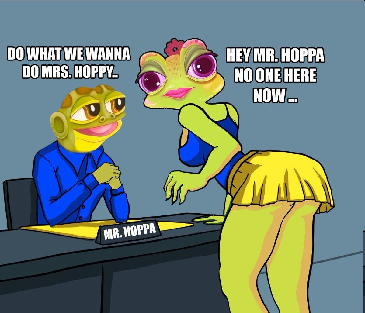 <a href="/iambroots/">MOON KING B-ROOTS</a> <a href="/Matt_Furie/">𝓜𝓪𝓽𝓽 𝓕𝓾𝓻𝓲𝓮</a> If you like $HOPPY, you'll like $HOPPA

Hoppy's enigmatic GF who gives Hoppy reflections to its holders

Hoppy whales already buying it up!!

TG: t.me/HoppaCoin

Chart: dextools.io/app/ether/pair…