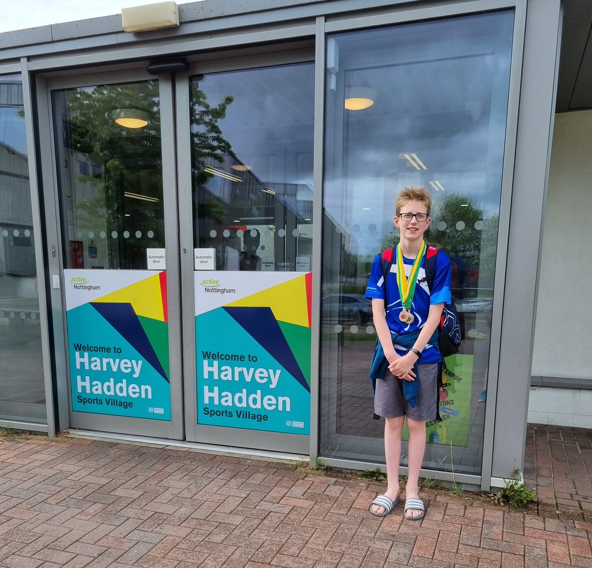 MountfordEileen's tweet photo. Notts ASA Summer Gala 2023, its been a blast, 7 races swum, another 7 PBs &amp; medals in all!! 🏊‍♂️ #swimmum, #harveyhaddensportsvillage, #NottsASASummerGala2023 https://t.co/Ta9ds27Bsl