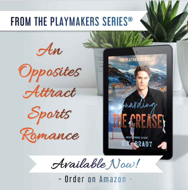 #NEW #KU “phenomenal!” “sexy, steamy and a lot of fun” Guarding the Crease by @GKBrady_writes #ThePlaymakersSeries bit.ly/3JN1ome