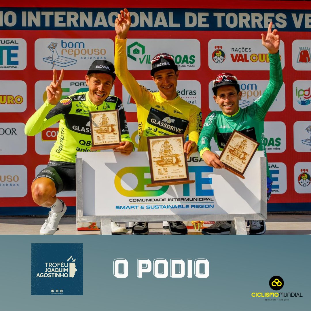 Cycling_Mundial's tweet photo. 🇵🇹 @Frederico1991 venceu a etapa final do 🇵🇹 #GPTorresVedras, levando a melhor com um ataque a menos de 6km do fim!
🇺🇾 @Mauri_Moreira18 foi 2º e levou a geral com 29s sobre @nych254112 e 37s sobre Fred, num pódio 100% 🇵🇹 @GlassdriveQ8!

📸 João Fonseca
✍️ https://t.co/gKPN5ZlVzE https://t.co/mcQKYRhGnz
