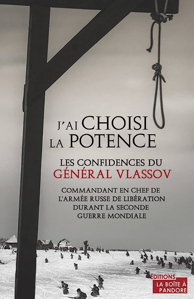 ThFerrier's tweet photo. Je lisais cette après-midi "J'ai choisi la potence" c.a.d les confidences du général russe #Vlassov en 1942 et 1943. Très instructif sur le plan historique. https://t.co/V73JXiFfmZ