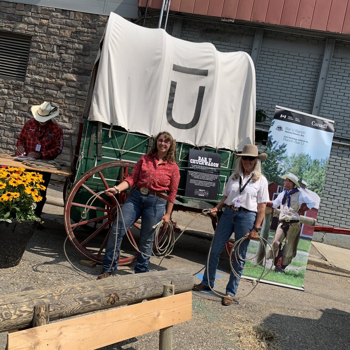 Happy Day 10 from #DraftHorseTown. We’re ending in Stampede right… with another full day of activities! Come join us down here and see how we’re about horses and much more! #CalgaryStampede #yyc #DraftHorse