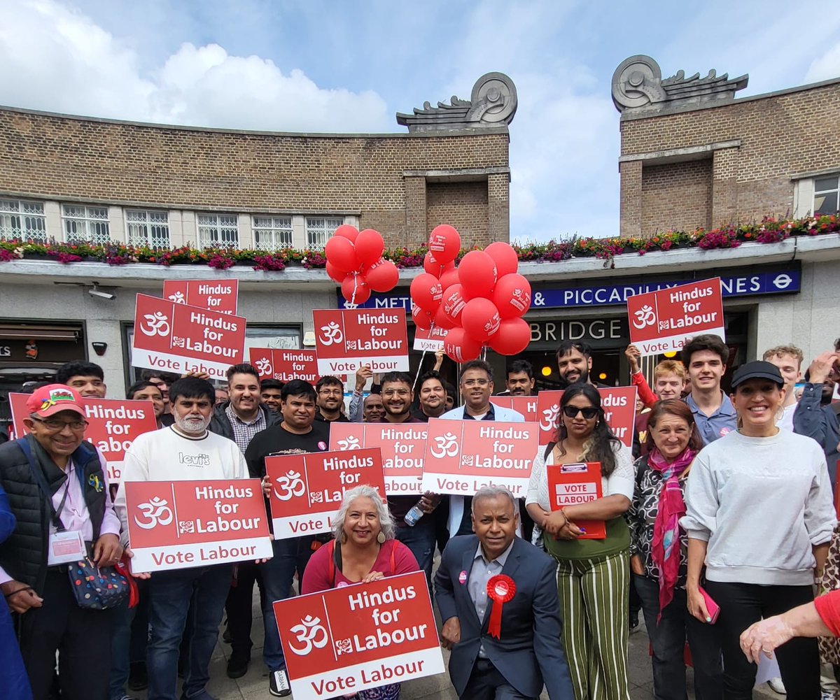 Hindus for Labour campaign in Uxbridge and West Ruslip