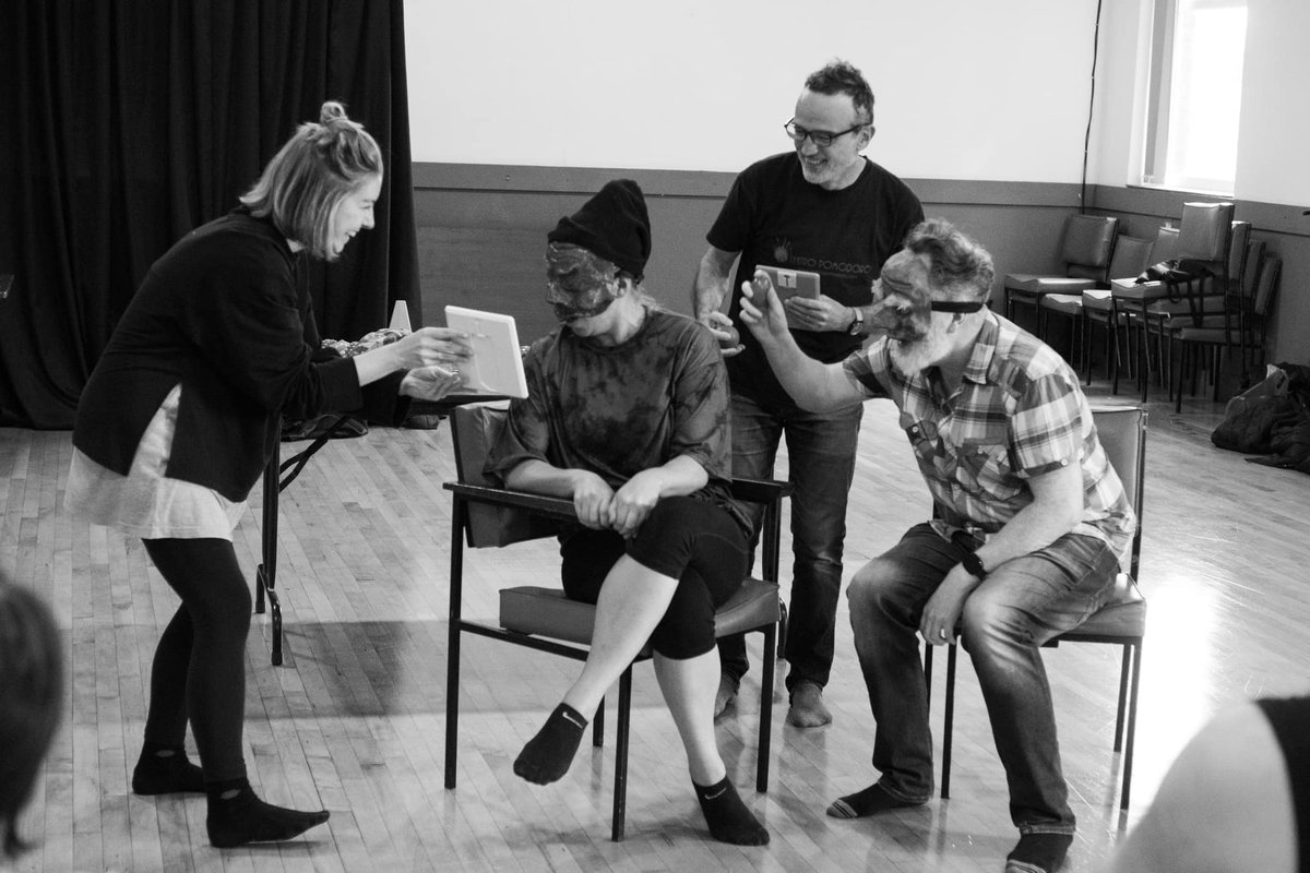 PhysicalFest's tweet photo. Some images from #PhysicalFest2023 #maskworkshop with the brilliant @SimoneTani 
Photo's @AndrewNessy https://t.co/sDjGWTusXx