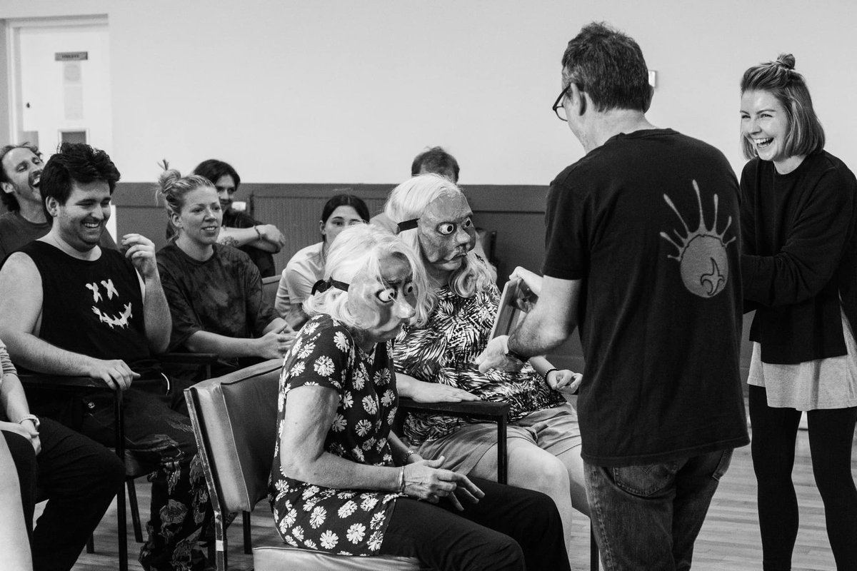 PhysicalFest's tweet photo. Some images from #PhysicalFest2023 #maskworkshop with the brilliant @SimoneTani 
Photo's @AndrewNessy https://t.co/sDjGWTusXx