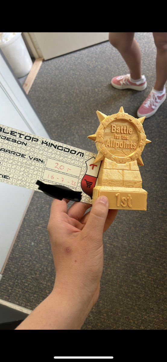 AanenLevi's tweet photo. Today I whent to a solo tournament in the Netherlands and managed to get 1e place with 3 times max points. Great games and great opponents caint wait for the next one.#warhammer #WarhammerCommunity https://t.co/KmlmvJbglJ