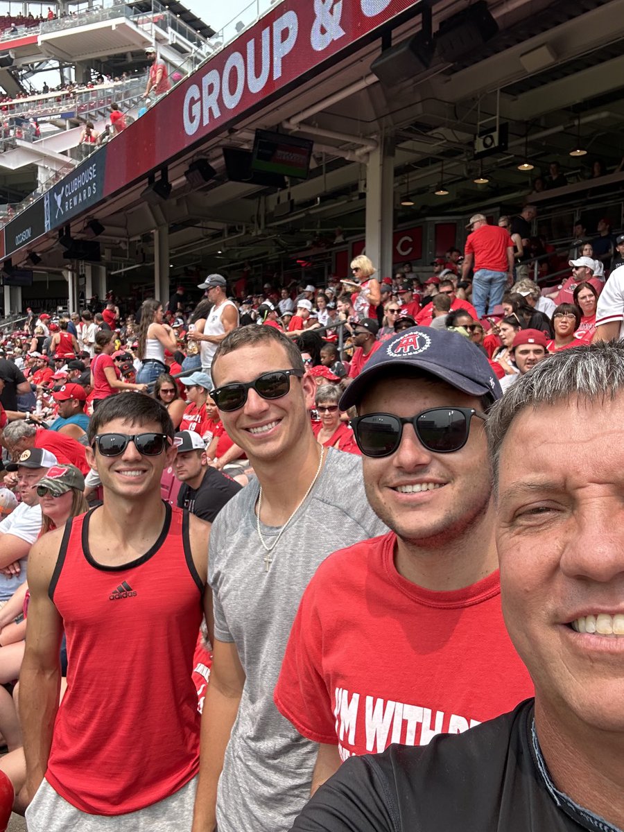 Great day for a Reds game!