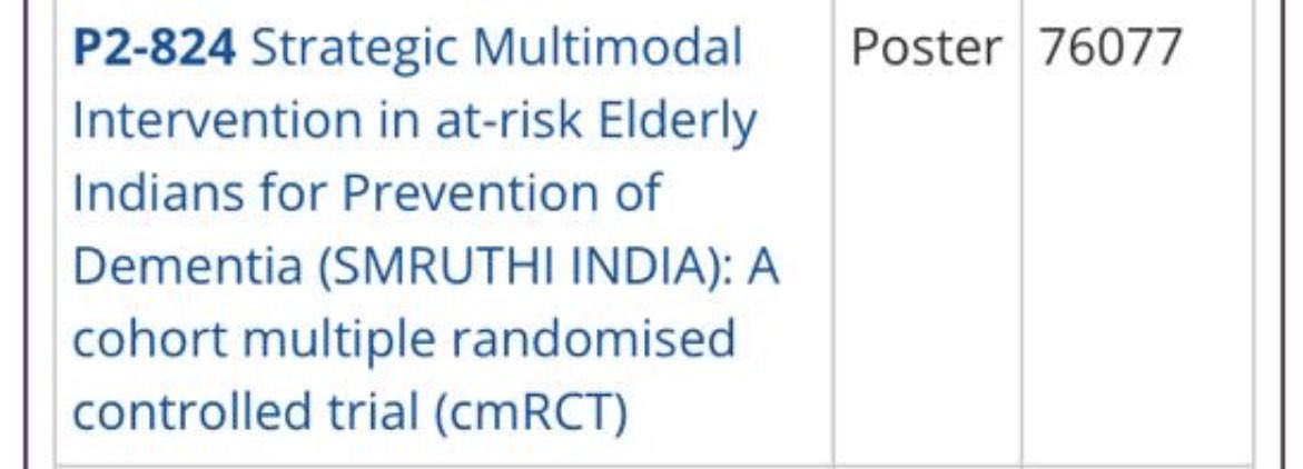 SMRUTHI-INDIA (@smruthi_india) on Twitter photo SMRUTHI is excited to attend #AAIC2023 and <a href="/Anu_Gupta_AIIMS/">Anu Gupta</a> will be presenting the poster on SMRUTHI INDIA cmRCT protocol. If you are there at Amsterdam for #AAIC2023 and want to know more about our cohort, pls visit our poster <a href="/ICMRDELHI/">ICMR</a> <a href="/aiims_newdelhi/">AIIMS, New Delhi 🇮🇳</a> <a href="/AiimsNeurology/">AIIMS_Neurology</a> SMRUTHI is excited to attend #AAIC2023 and <a href="/Anu_Gupta_AIIMS/">Anu Gupta</a> will be presenting the poster on SMRUTHI INDIA cmRCT protocol. If you are there at Amsterdam for #AAIC2023 and want to know more about our cohort, pls visit our poster <a href="/ICMRDELHI/">ICMR</a> <a href="/aiims_newdelhi/">AIIMS, New Delhi 🇮🇳</a> <a href="/AiimsNeurology/">AIIMS_Neurology</a>