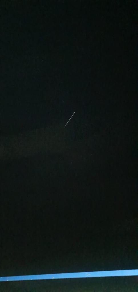 A comet? Magical sky tonight! #Cyprus #star #comet