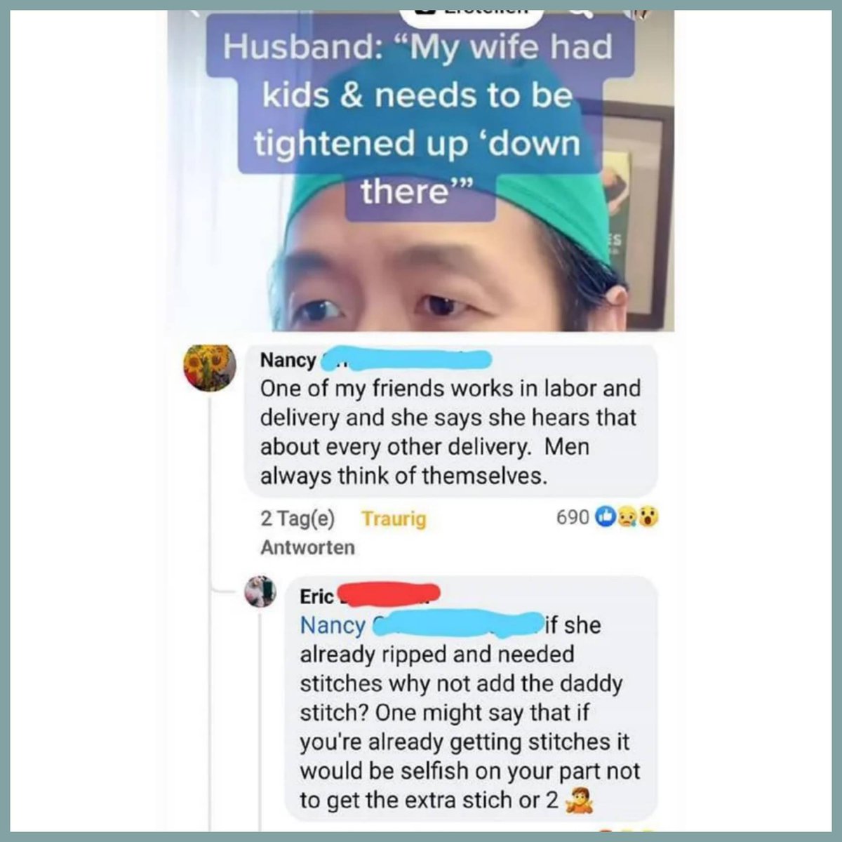 ask_aubry's tweet image. The husband stitch is abuse.