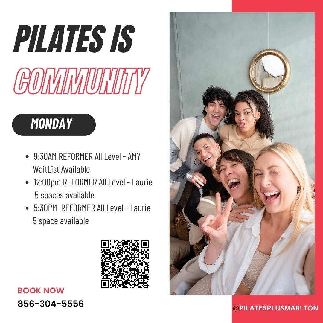 PilatesPlus's tweet photo. @PilatesPlusMarlton Pilates means many things?  What is #Pilates for you?  Join a class and let us know.  Check out this weeks #PilatesSchedule #PilatesReformer #PilatesSmallGroup Located: #SouthJersey #MarltonNJ #EveshamNJ #BurlingtonCountyNJ #Voorhees

https://t.co/nEKuPbcRSr https://t.co/pHso3Eqpzj