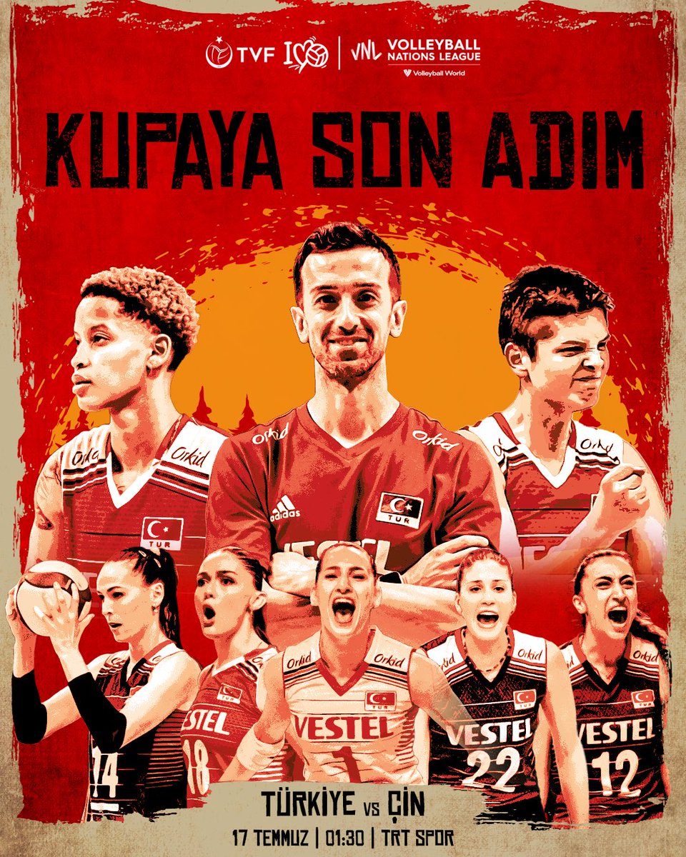 TVForgtr's tweet photo. 🇹🇷Türk sporunun ve voleybolunun en önemli gecelerinden birini yaşamaya hazır mısınız?

Dünya Sıralamasında ikinciliğe yükselen Filenin Sultanları, şampiyonluk için sahaya çıkıyor!🔥

Haydi #FileninSultanları !❤️🏐 https://t.co/9ZtxLtB0LZ