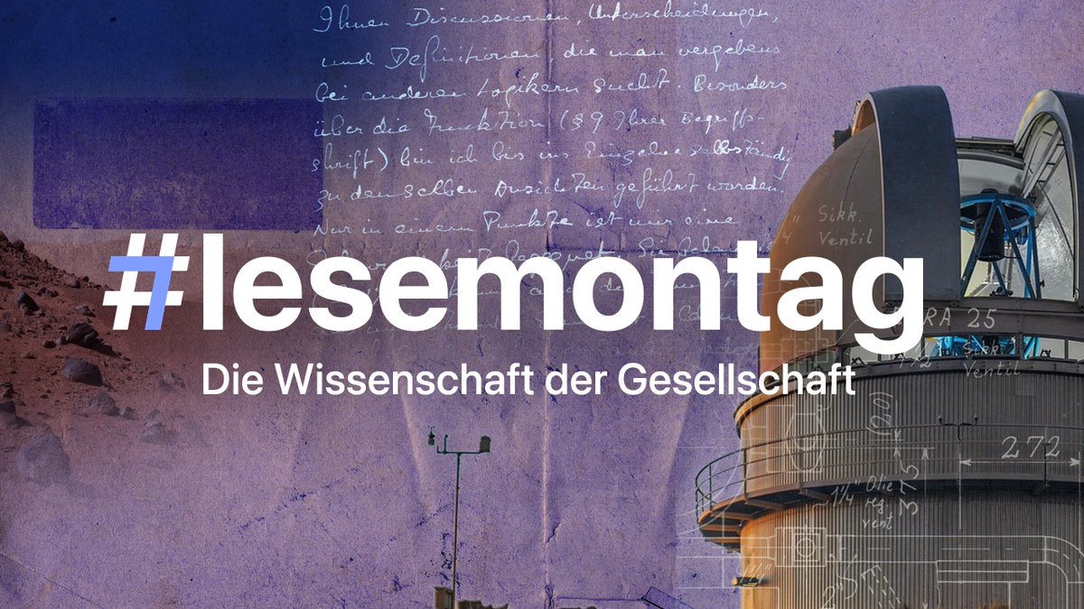 #lesemontag #039
Montag, 17.07. 17.30 h
=> #Luhmann : Die Wissenschaft der Gesellschaft #WissdG
Es geht weiter auf Seite 508, VII.
Zuschauen -> YT: youtube.com/watch?v=2AIO8D…