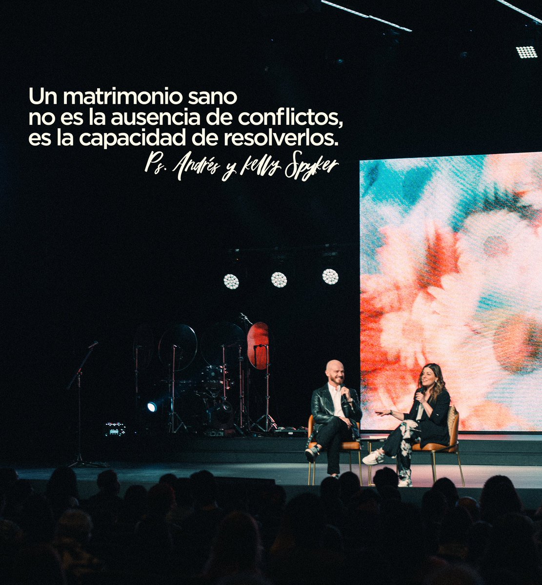 “Un matrimonio sano no es la ausencia de conflictos, es la capacidad de resolverlos”. <a href="/andresspyker/">Andres Spyker</a>  y <a href="/kellyspyker/">Kelly Spyker</a> ❤️‍🔥🙌🏻

#MásVida #Morelia