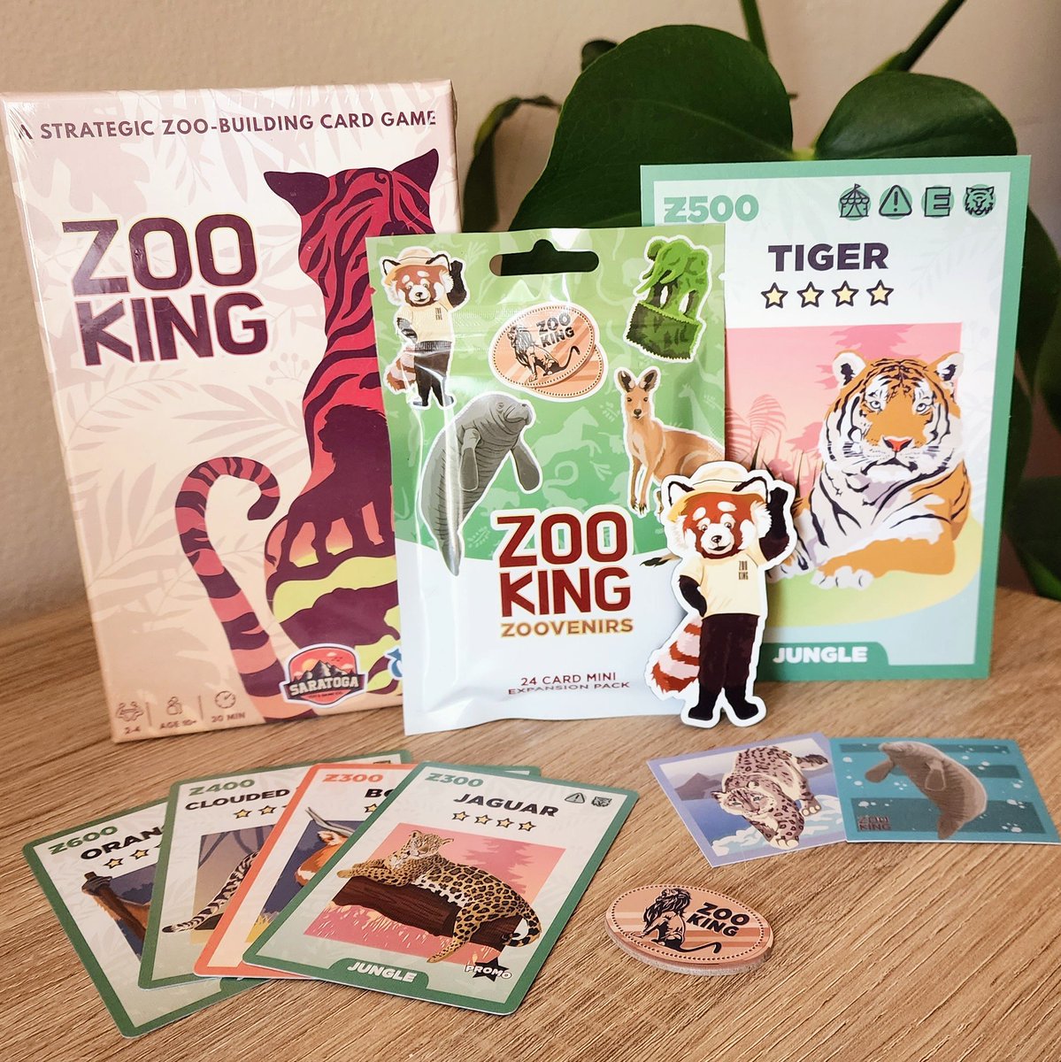 Check out what just arrived in the mail from <a href="/ZooKingGame/">Zoo King Game</a> ! 🐾🐯 Stay tuned for a very exciting announcement involving the best zoo-building strategy card game out there! 👀