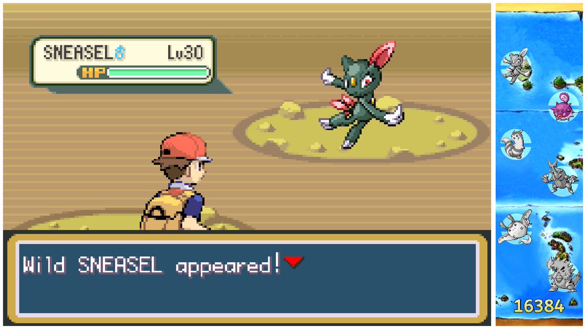 2x odds for Sneasel in Leaf Green, no phases yet unfortunately.