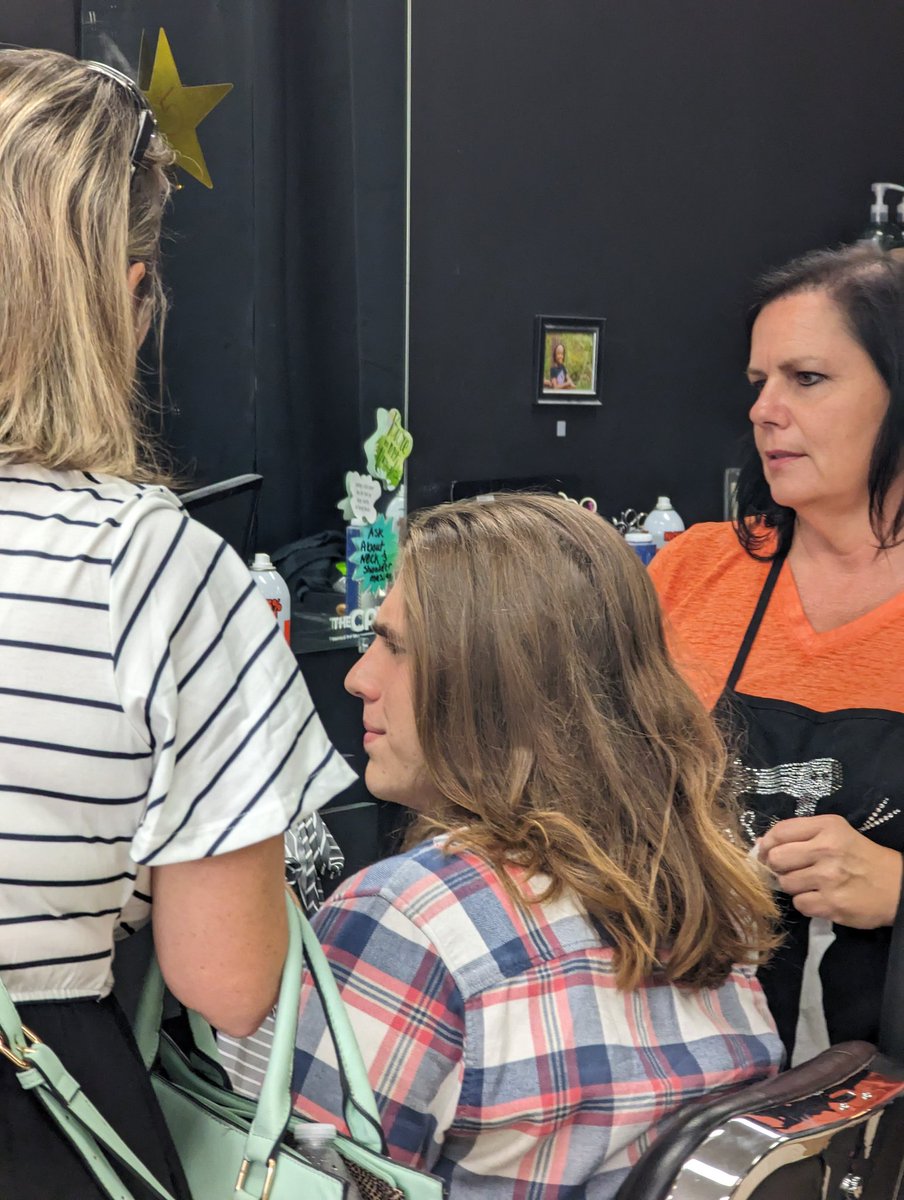 Got a little trim for the summer.  😂