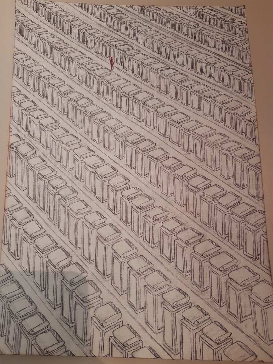 Jeder dieser Schränke ist ein kleines Treibhaus, ein kleines Ökosystem in dem eine Pflanze heranwächst. Wir alle hoffen sie eines Tages wieder an der Erdoberfläche einpflanzen zu können  #frankfurt2135