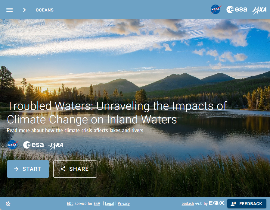 EO_OPEN_SCIENCE's tweet image. .@Schpidi (@eox_a ) is demonstrating how to access and work with @CopernicusEU Sentinel-2 data in the @eurodatacube to analize inland water bodies. This notebook is available in this story 

Check out the notebook! #eodash 
📍Room 104 @igarss #IGARSS2023
📖eodashboard.org/story?id=lakes…