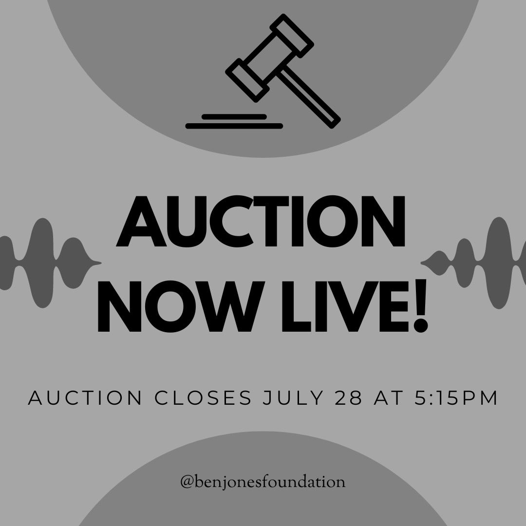 Our silent auction is now open for bidding! Check out our selection of auction items including a week long stay at a luxury villa for 10 in Puerto Plata, Dominican Republic! 🏝️ Find the donation link and auction link on our website benjonesfoundation.com