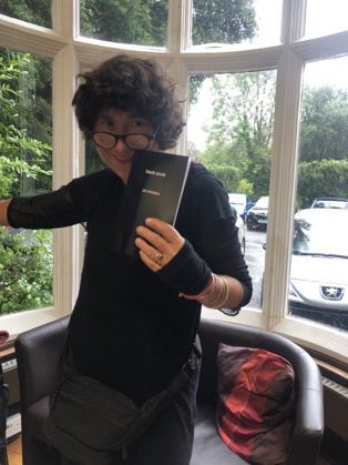 I launched my book black stork at the flash fiction festival