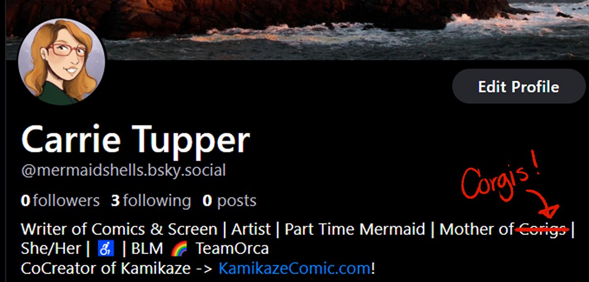 JUST got an account on Skye Blue app. Feel free to follow me there!