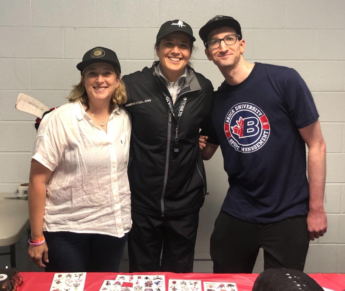 A big thank you to Team Canada star @briannejenner for hosting #Grindstone at her Summer Hockey Academy! @HockeyCanada teammate @ratt26 also stopped by our booth! Learn more about Jenner’s annual camp here: briannejenner.com/hockey-academy/ TY, Jenner & friends for helping us #HelpHerPlay!