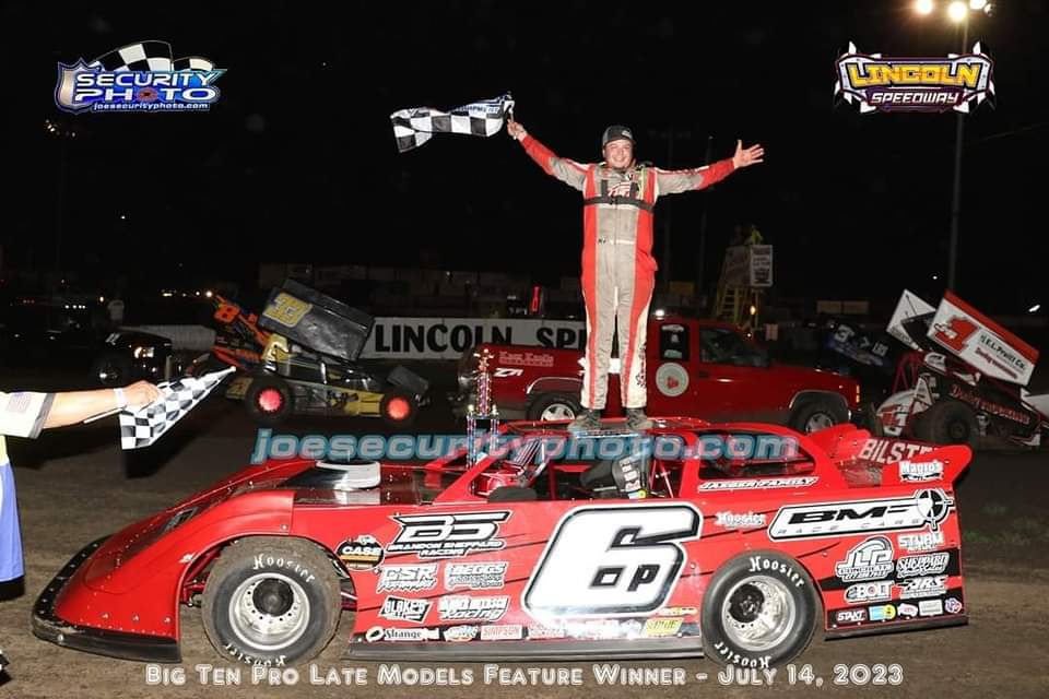 Midwest Big10 Series (@mwbig10series) on Twitter photo Congratulations to Jose Parga on winning the Friday, July 14, 2023 <a href="/LincolnILSpdwy/">Lincoln Speedway</a> <a href="/MWBig10Series/">Midwest Big10 Series</a> <a href="/DIRTcarRacing/">DIRTcar Racing</a> Pro Late Model feature event.
Slingin Dirt with Security Photo (Joe Putnam) Congratulations to Jose Parga on winning the Friday, July 14, 2023 <a href="/LincolnILSpdwy/">Lincoln Speedway</a> <a href="/MWBig10Series/">Midwest Big10 Series</a> <a href="/DIRTcarRacing/">DIRTcar Racing</a> Pro Late Model feature event.
Slingin Dirt with Security Photo (Joe Putnam)