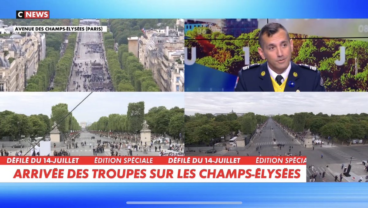 EdgTerre's tweet photo. Pour le #14Juillet, 4 officiers stagiaires étaient mobilisés sur les plateaux de 📺 et de 📻 pour faire profiter leurs concitoyens et le public international de leur expérience et de leurs explications.
Enthousiasme, goût de la transmission et amour de la 🇫🇷 ! https://t.co/51UUEUwQ6T
