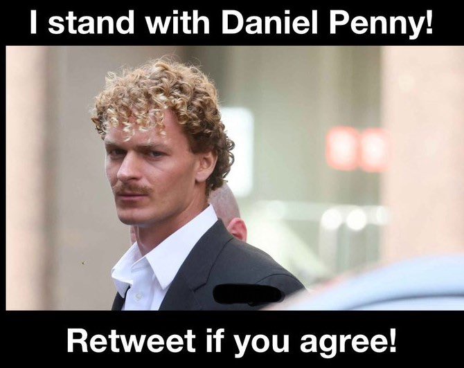 Chicago1Ray's tweet photo. (RT) if you stand with Daniel Penny and think Alvin Bragg should be disbarred for the malicious prosecution of this American hero https://t.co/w9zeKBqIQY