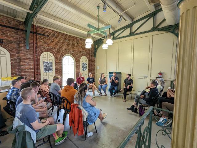 Thank you to all that joined our Indiana Bike Infrastructure Panel Discussion with Guest: Mayor John Bauters this weekend.   

Special shout-out to Bicycle Indiana Board member, <a href="/jakebudler/">Jake Budler.</a> for setting this up. 

#bicycleindiana #indianacycling #bikeadvocacy #advocate #bike