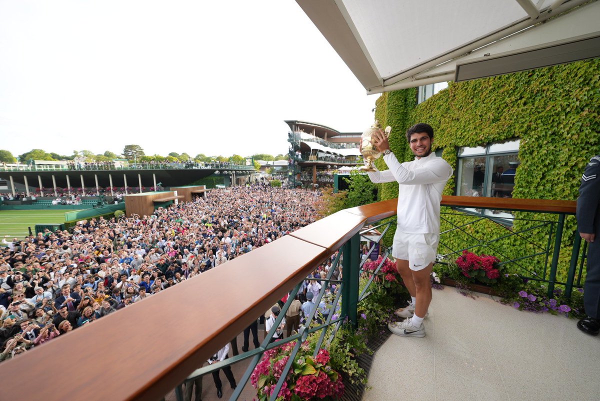 We have warned you so...
Legend in Making.
#Wimbledon