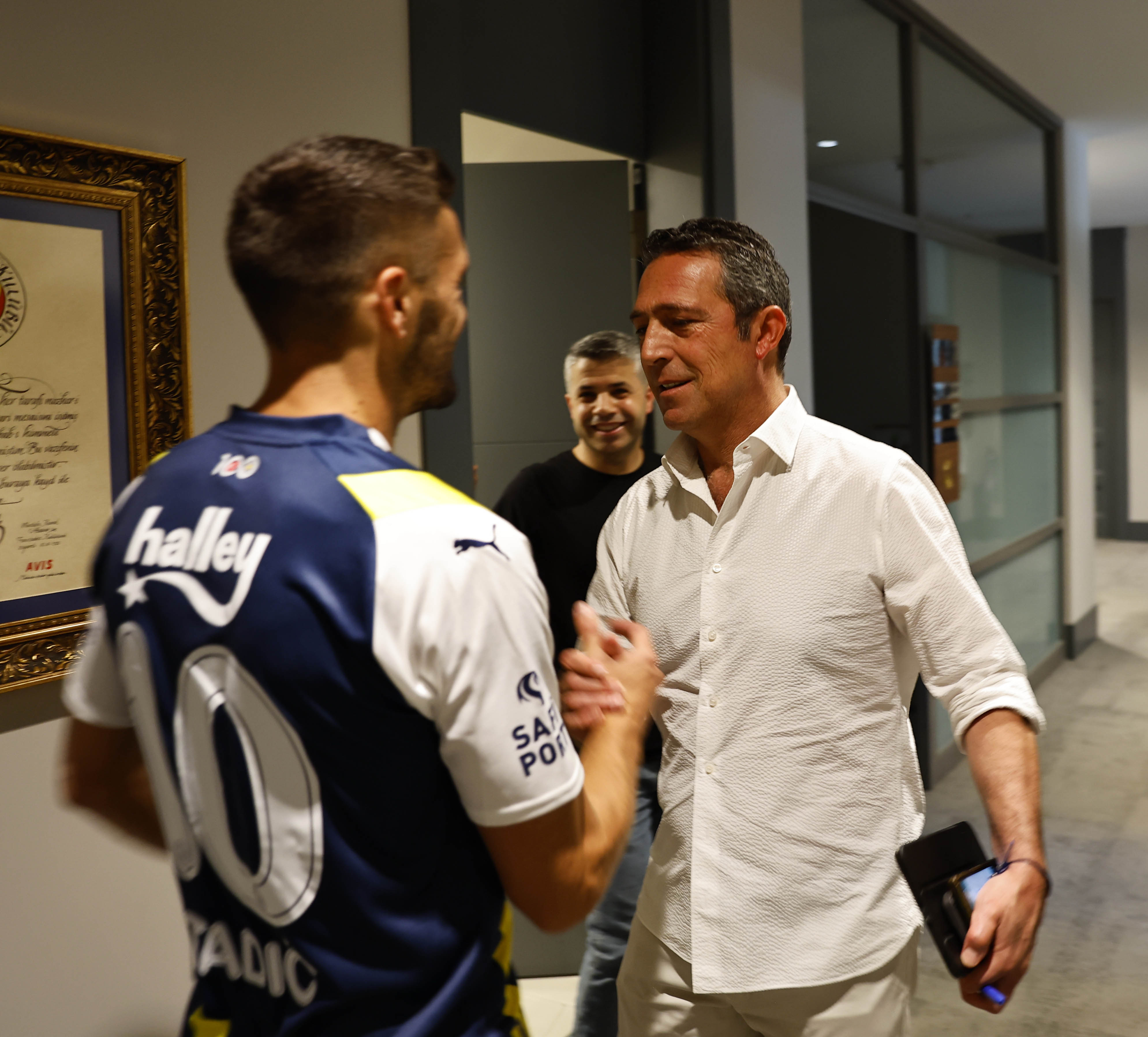 Spor Arena on X: "📸 Dusan Tadic & Ali Koç https://t.co/LEvNGKQ0vm" / X