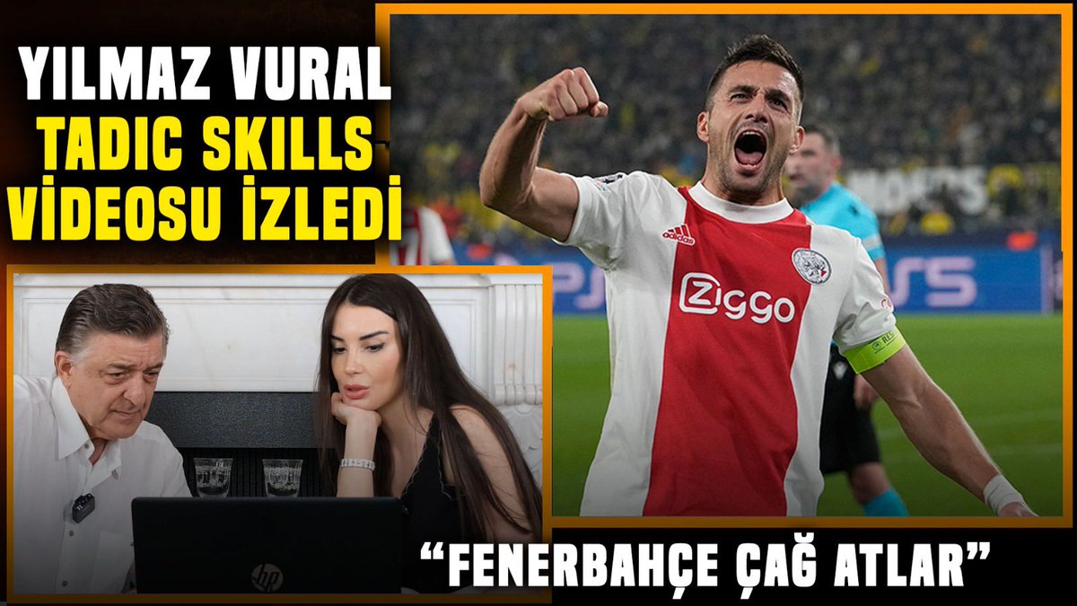 🗣️'Fenerbahçe çağ atlar.' ✍️Fenerbahçe'nin yeni transferi Tadic'in skills videosunu izledik.👇 youtu.be/GggTdDfi3mo