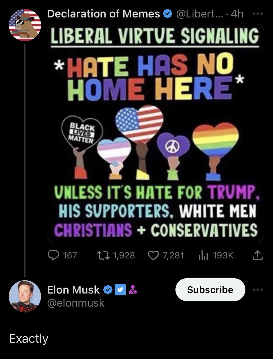 JPHilllllll's tweet image. The richest man on earth wants you to think he’s oppressed so bad