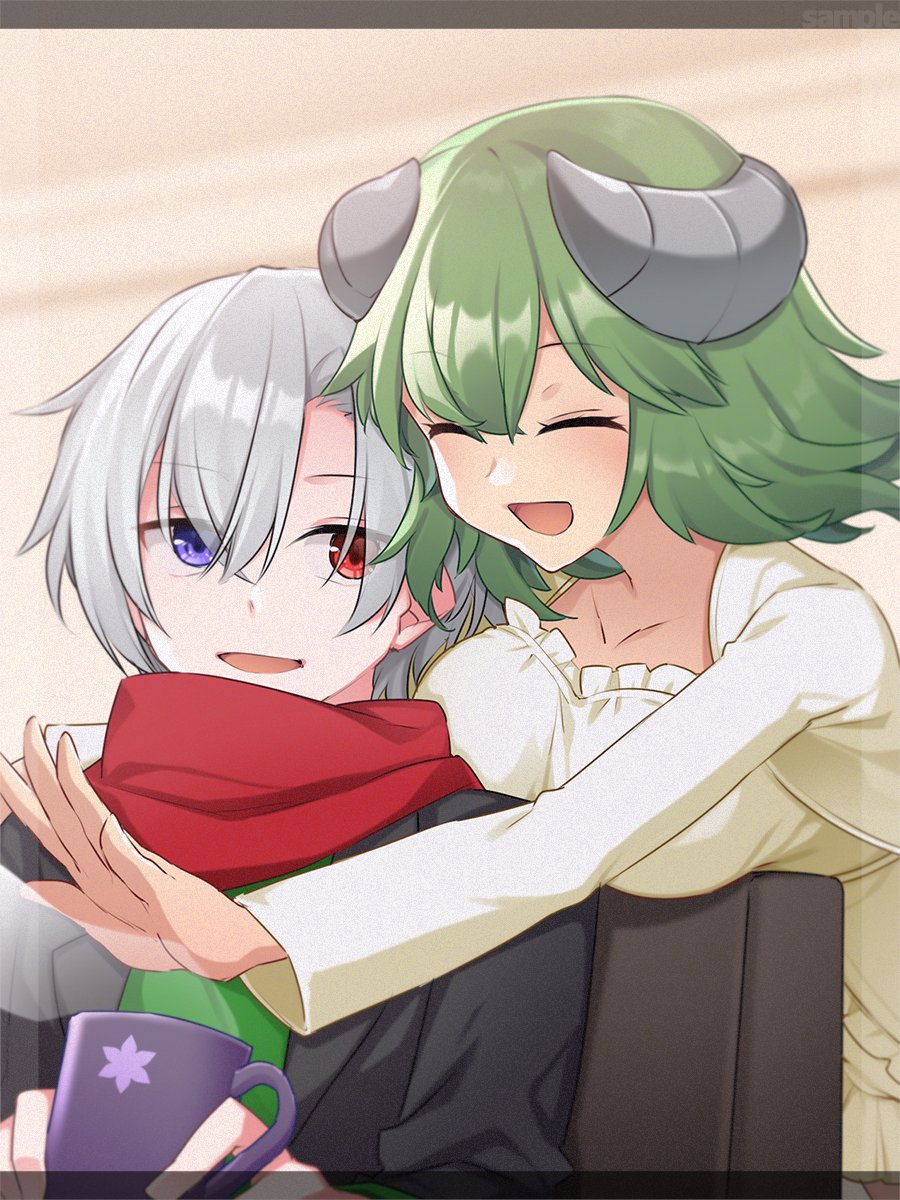 「To アマトラ氏 納品しました!リクエストありがとうございました。 #Skeb 」|喜代梓人@skeb受付中のイラスト