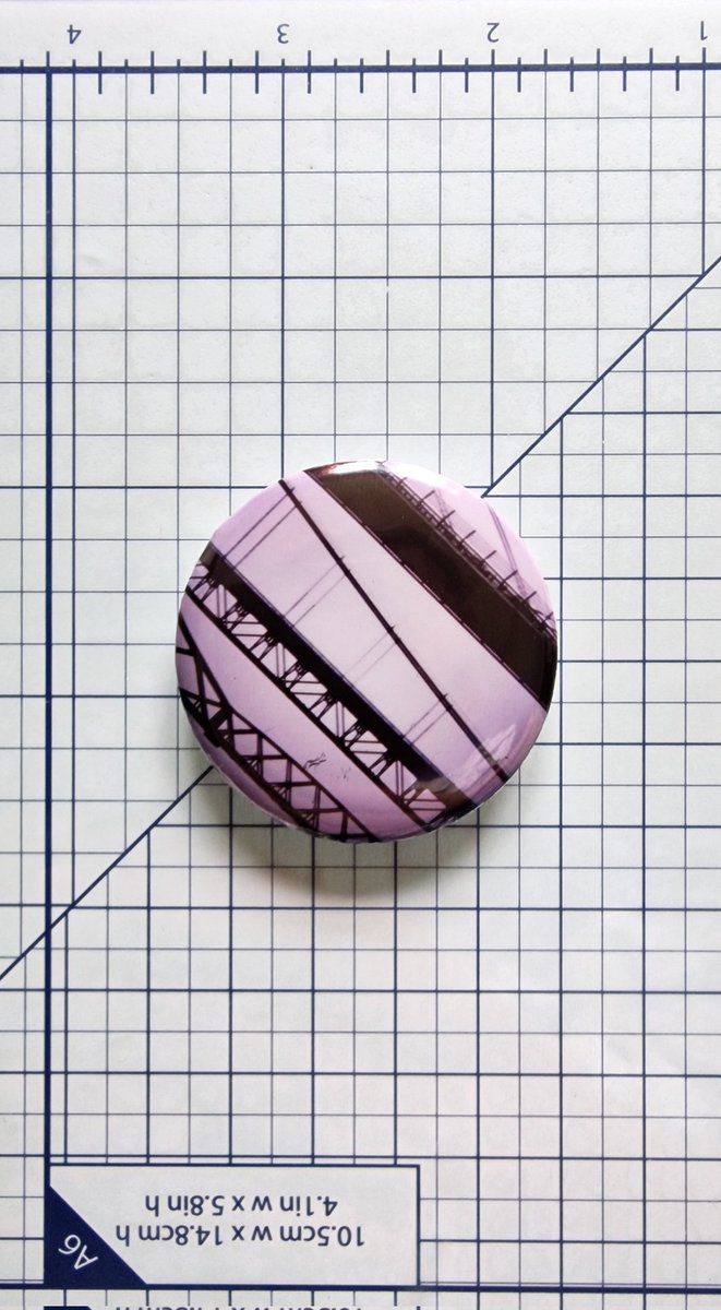 step 1. take a photo

step 2. print it out

step 3. turn it into badge