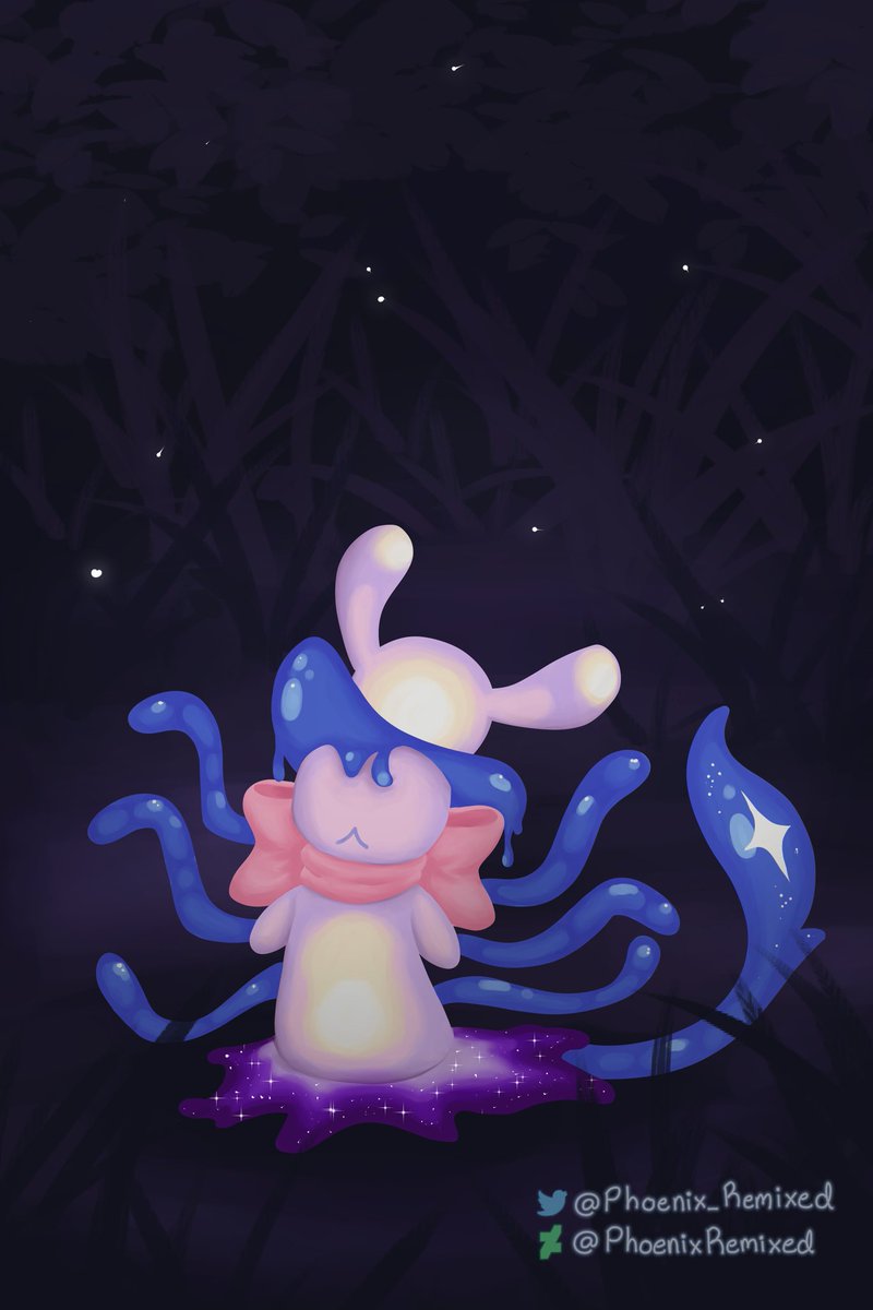 Phoenix_Remixed's tweet photo. First painting of the year for #artfight! This cute slime character belongs to @ButterbeanYEET  (ButterscotchNarhwal on AF) https://t.co/64WfqMyX1T