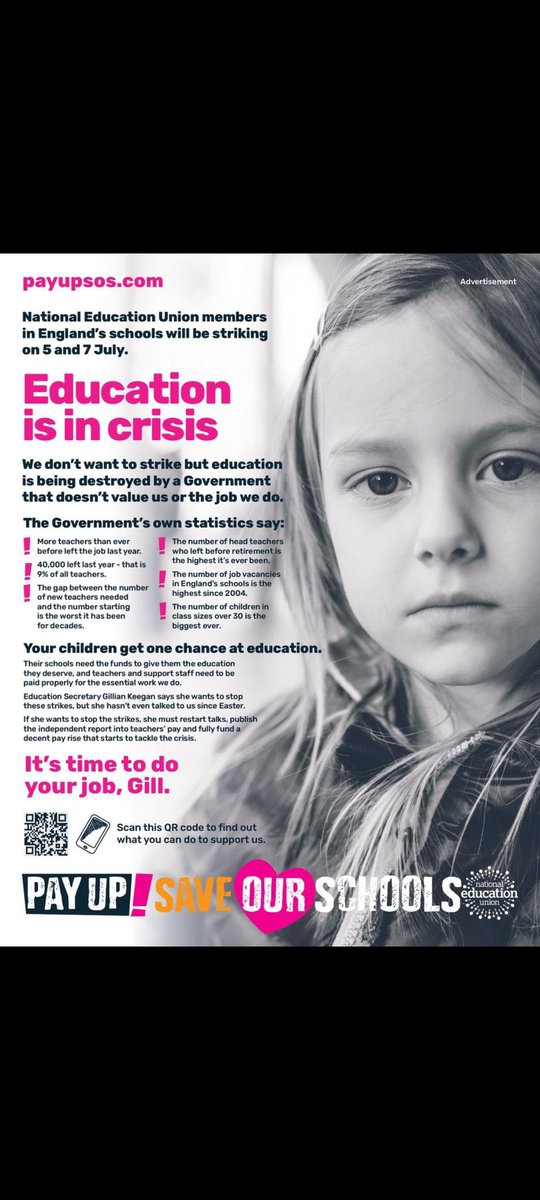 MrCookHHS's tweet photo. @NEUnion I switched unions because I thought you believed in what you said. The offer is partially funded. It does not address the issues we've raised about the wider crisis of education. Your tone and literature is misleading. Who do we trust to fight for our pupils now? https://t.co/VTe6gVNnga