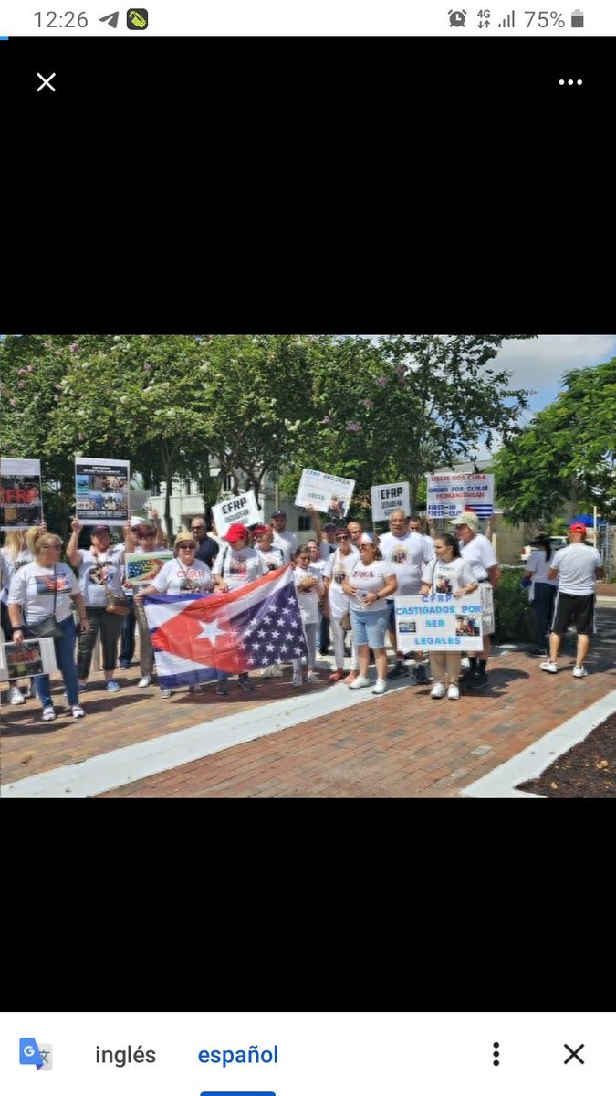 Yoenis Zaldivar
<a href="/zaldivar_yoenis/">Yoenis Zaldivar</a>
·
58m
<a href="/USCIS_es/">USCIS Español</a>

<a href="/USCIS/">USCIS</a>
 
<a href="/USEmBCuba/">Embajada de los Estados Unidos en Cuba</a>

<a href="/POTUS/">President Donald J. Trump</a>

<a href="/SecMayorkas/">ARCHIVED: Secretary Alejandro Mayorkas</a>

<a href="/MaElviraSalazar/">María Elvira Salazar 🇺🇸</a>

<a href="/MarioJPenton/">Mario J. Pentón</a>

#catigadosporserlegales 
#CFRP 
No más espera  queremos reunificavion respuesta a los casos pendientes
