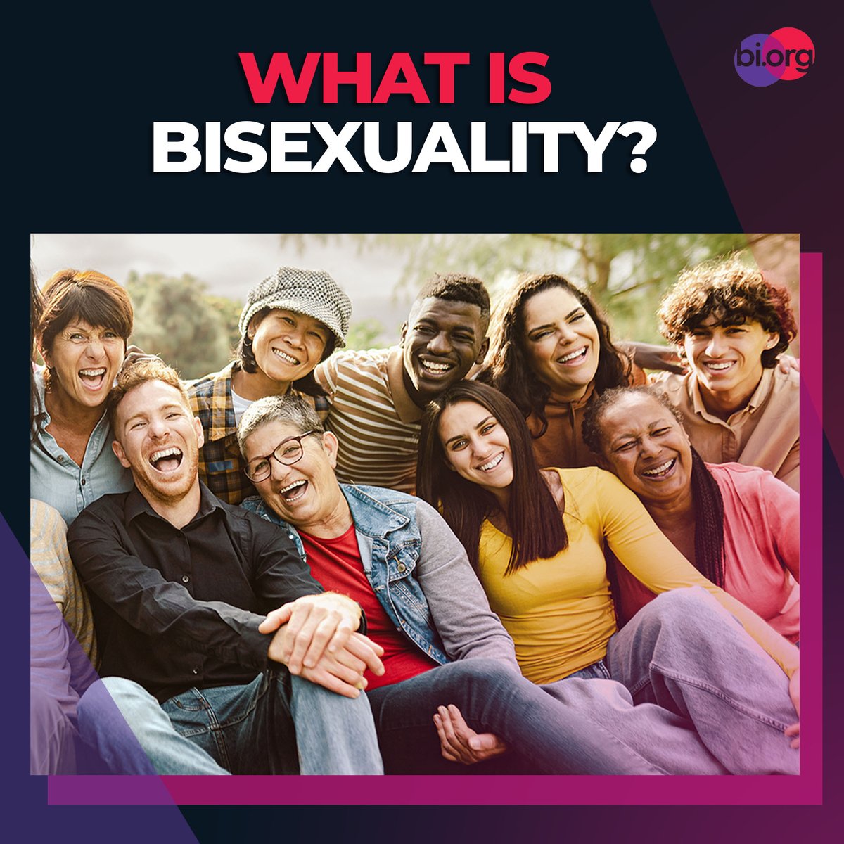 Bisexuality is a broad and inclusive term that describes physical attraction, romantic attraction, or sexual behavior that is not limited to one sex. In the scientific language of sexual orientation, bisexuality encompasses both heterosexual (different sex) and homosexual