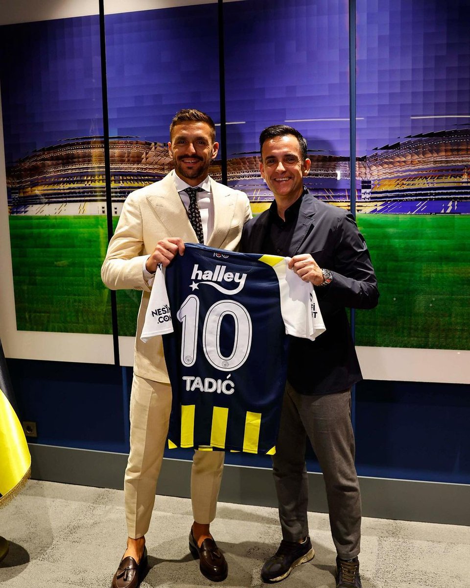 433's tweet photo. ✍️ OFFICIAL: Dusan Tadić ➡️ @Fenerbahce 🟡🔵 https://t.co/iuzeHLFJ4Q