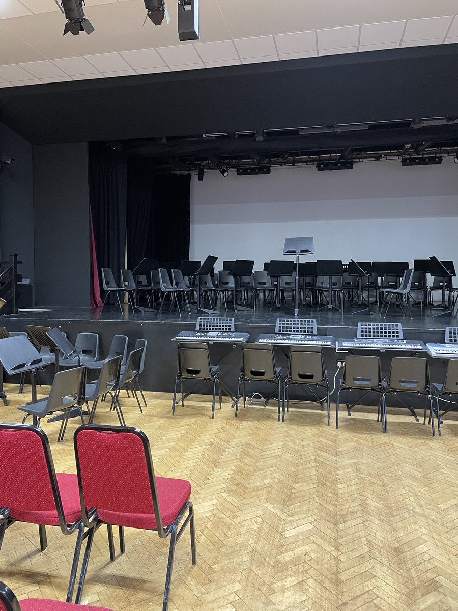 GHSMU's tweet photo. Ready, steady, play! We are looking forward to welcoming students from @BirkdaleHS, @MaghullHighsch and   @SHS1952 to the first Southport Learning Trust Orchestra Day tomorrow at @greenbankhs. @SouthportLTrust https://t.co/uqfsewuauX