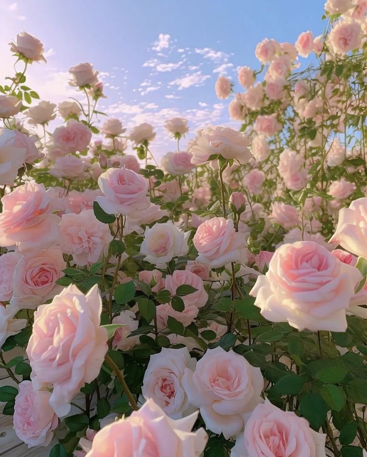 garden of roses.