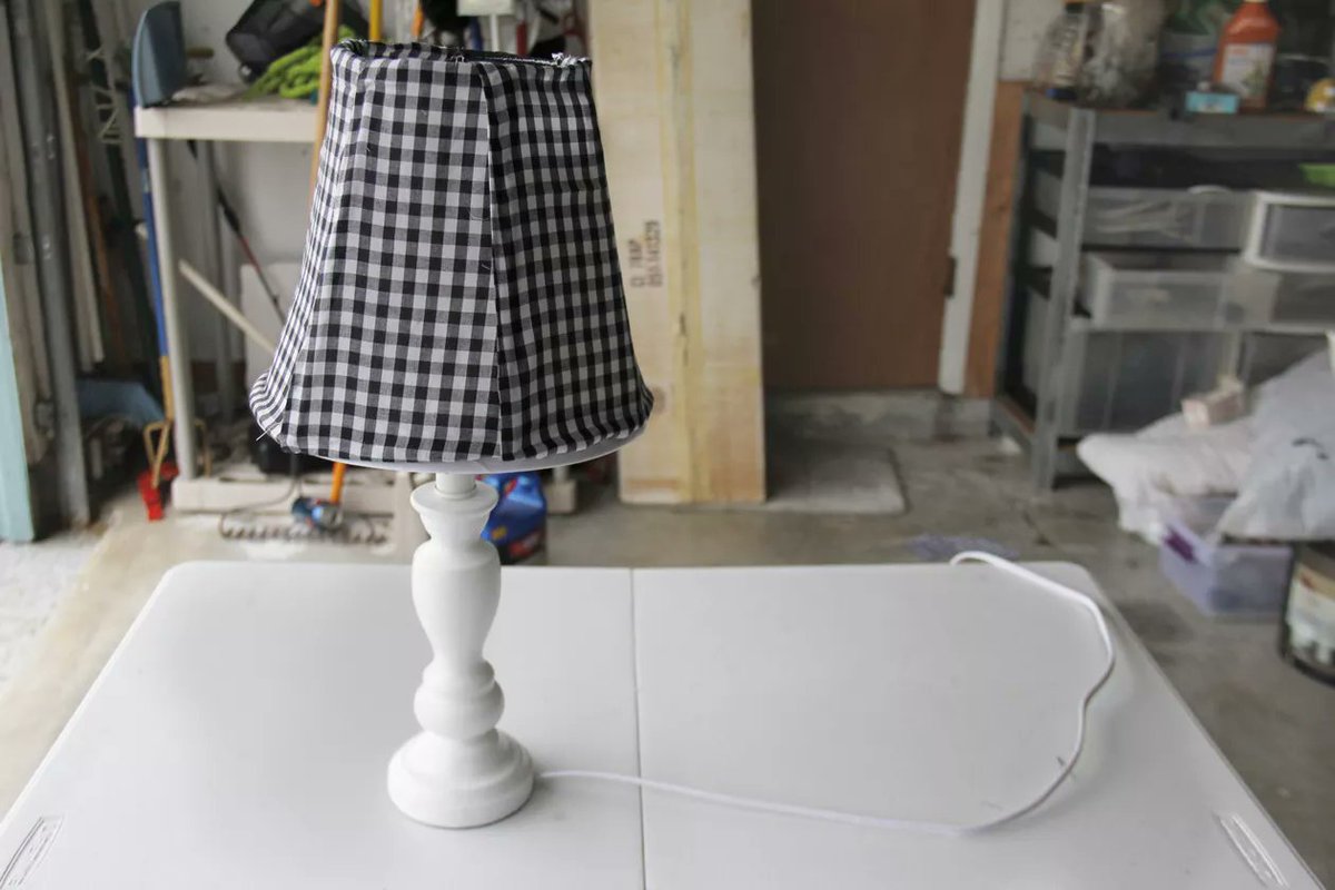 Save money by making your own lampshade. #DIY #getcrafty  cpix.me/a/173722126