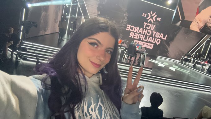 D&iacute;a 2 de la #VALORANTLCQ 🔥 ya casi empieza el partido de KR&Uuml; ve FURIA 👀  V&eacute;anlo en @ valorant_la en Twitch<a href="/tag/valorantlcq"class="tags">#VALORANTLCQ</a>